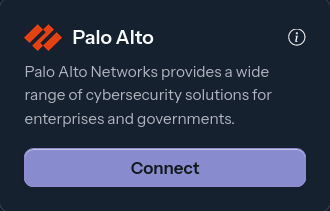 Palo Alto Integration Card